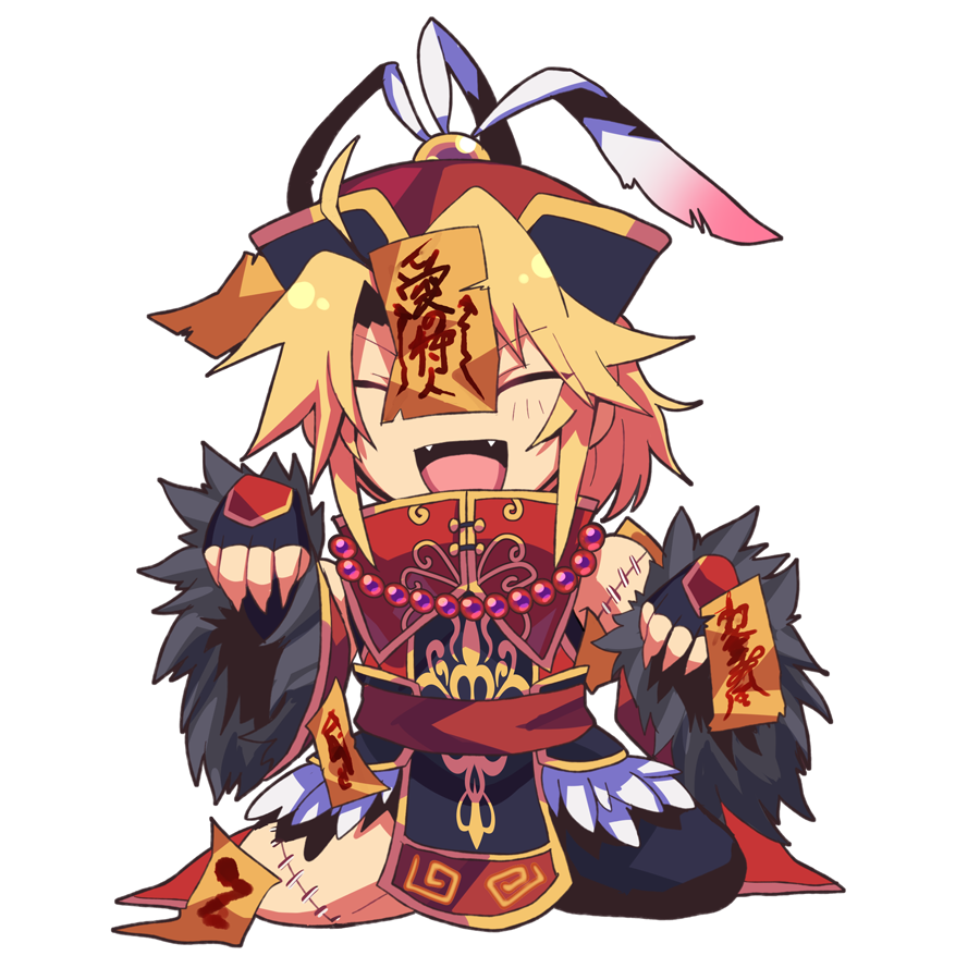 「キョンシー槍過去絵再掲2019年から描いてるわそういえば 」|EMON-YUのイラスト