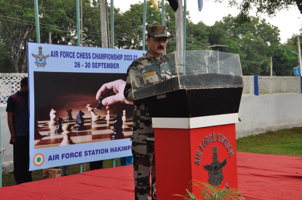dprohyd's tweet photo. #AirForceChessChampionship culminated on 30th Sep with #MaintenanceCommand winning the championship and #EasternAirCommand stood runners up. Air Cmde Manish Sabharwal, VSM, AOC, AFS Hakimpet congratulated the winners & encouraged all participants to come back stronger next year. https://t.co/uGel5AMpLi