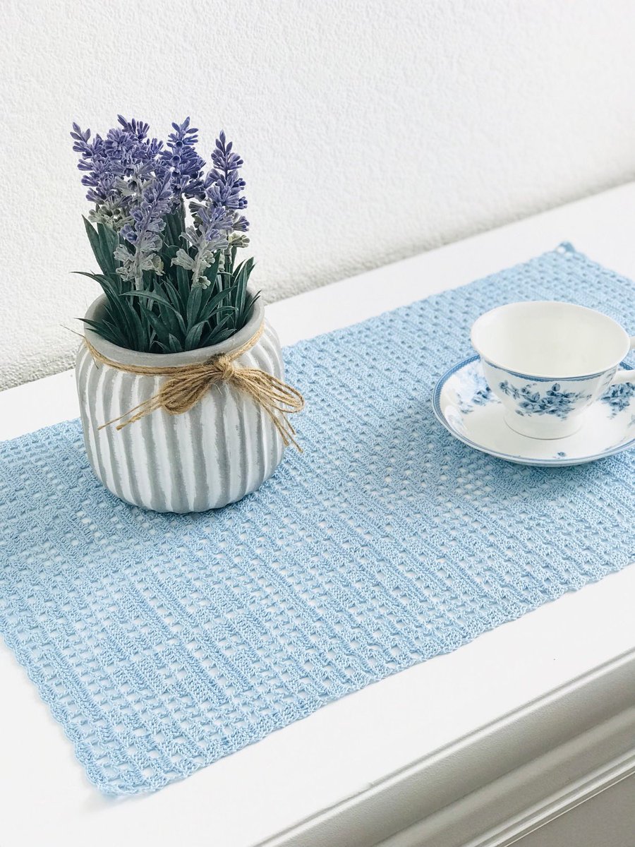 AidaDuCraft's tweet image. Excited to share this item from my #etsy shop: Rectangular crochet doily, handmade from 100% cotton yarn etsy.me/3Rmmhpz