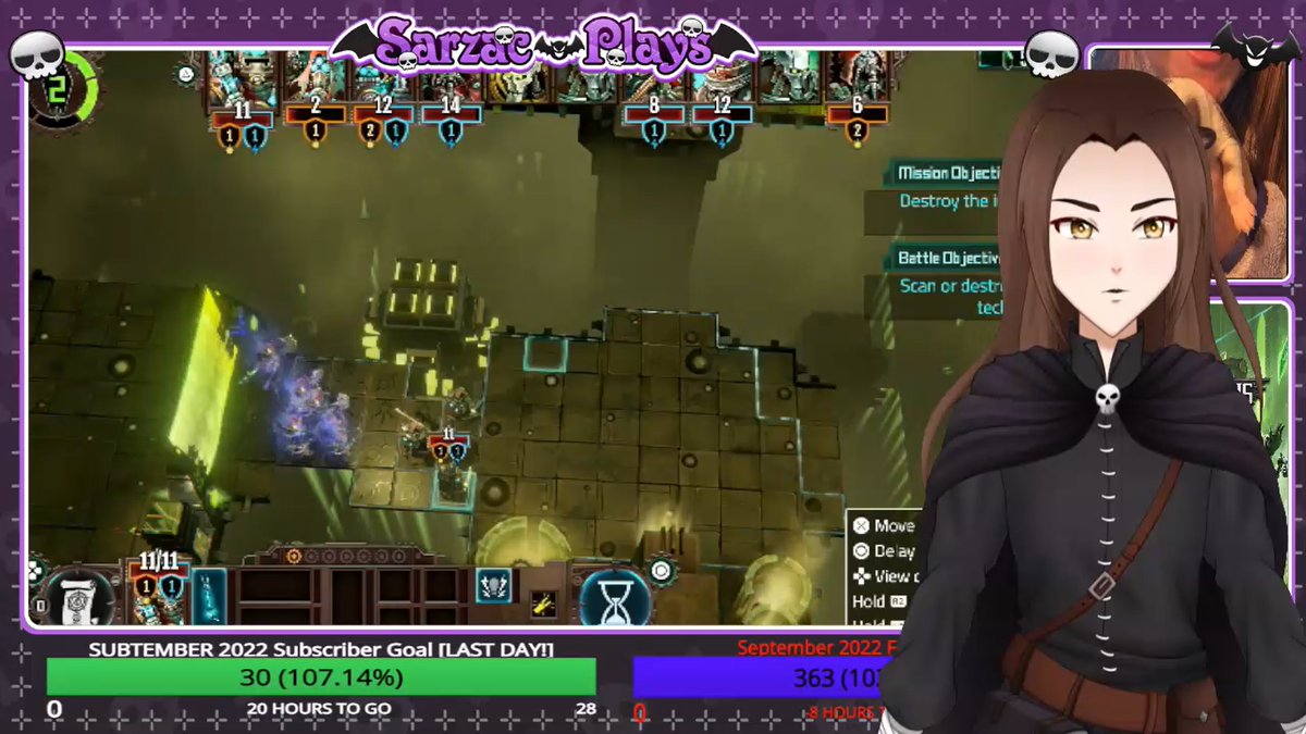 Fun stream tonight! Special thanks to <a href="/DineroMark27/">Dinero Mark</a> for the sub, thunder_drummer for the gifted sub, <a href="/GwmKoukouji/">Game with me, Koukouji</a> for raiding, jeremydarknes20 &amp; guardianangeltaz for bits, and klar33 &amp; AwadiLittner for following!

#Vtuber #VtubersEN #VtubersUprising #mechanicus #warhammer40k #40k