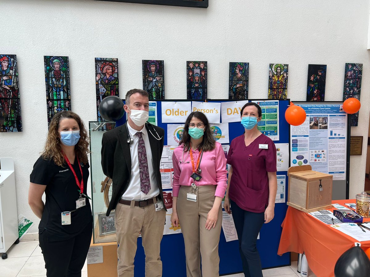 Today is International Day for Older Persons! We celebrate 🥳all those in our families, communities &amp; society! #InternationalOlderPersonsDay.  @CHO2west  collaborated in an event held yesterday with Mayo University Hospital, @saoltagroup, Home First team &amp; ICPOP Mayo. #Health
