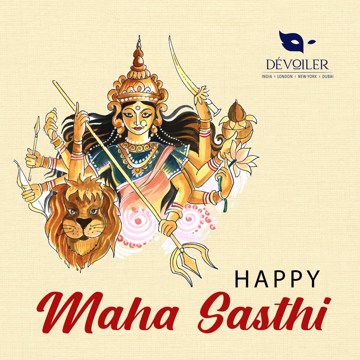 Devoiler99's tweet image. May the festive season brighten your day and night, May it adds color and make your life more bright. Happy Maha Sasthi
#devoiler #navratri #maadurga #navratri2022 #Durgapuja2022