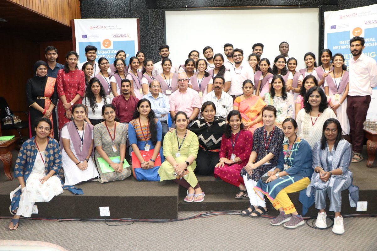 ItPrevent's tweet photo. Amrita Vishwa Vidyapeetham, Kerala conducted the 2nd International Network Workshop on Multi Drug Resistant infections- Approaches and Advancement’ on 29 Sept 2022 as part of 'Preventit' - Risk management and prevention of antibiotics resistance, cofunded by the Erasmus+ program https://t.co/w9yeSjOY4f
