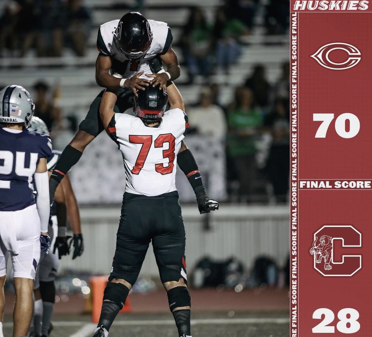 Team win !!! 7 touchdowns on the day love playing with my brothers. <a href="/Cen10Football/">Corona Centennial Football</a>