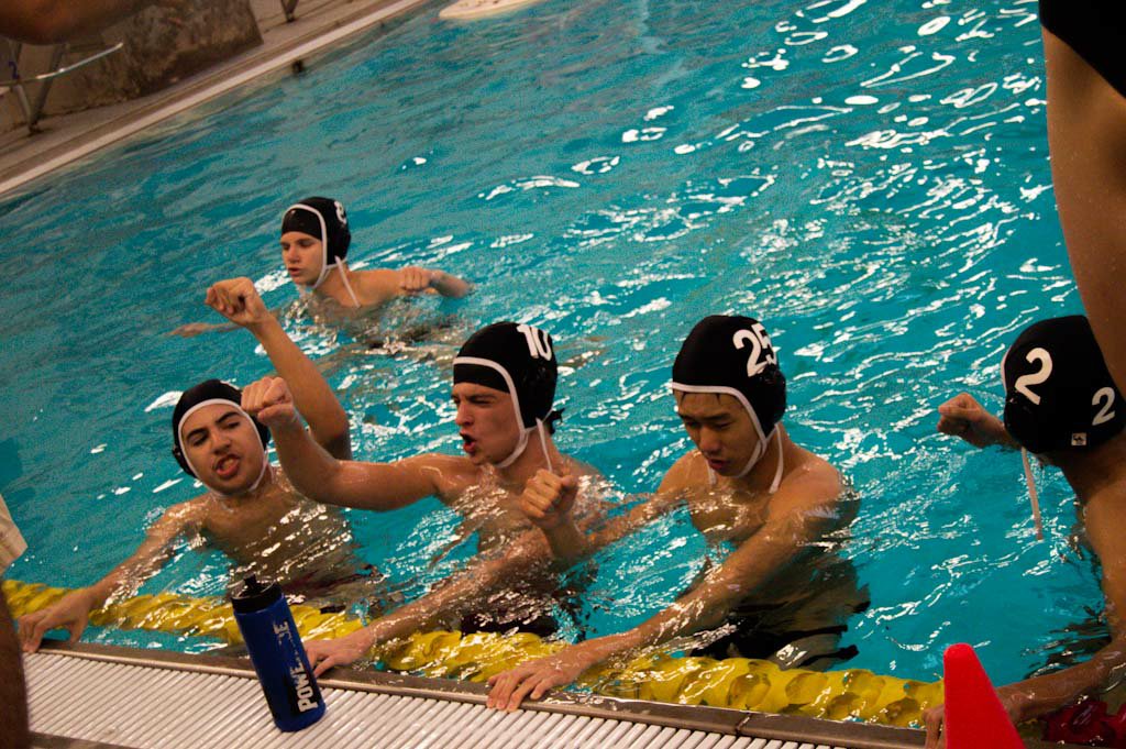 A packed house tonight supporting Water Polo! Don't miss Senior night this upcoming Tuesday at Clear Creek High School!