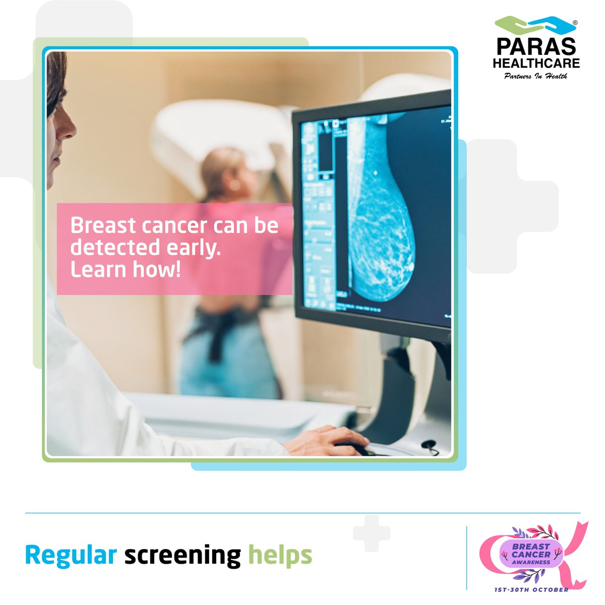 Paras_Health's tweet photo. Breast Cancer can strike at any age, please do not ignore any symptoms however it is a small one. It is a curable disease just stay alert and learn how to detect it.
#BreastCancerAwarenessMonth #FightAgainsttheCancer #RegularScreening #ParasHospitals #ParasHealthcare https://t.co/e7VOGJa7Eo