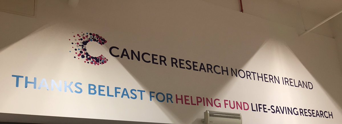 Sad to Leave Northern Ireland - hopefully we will be back soon . We have lots to do to reduce cancer and improve cancer survival #cruk #spotcancerearly