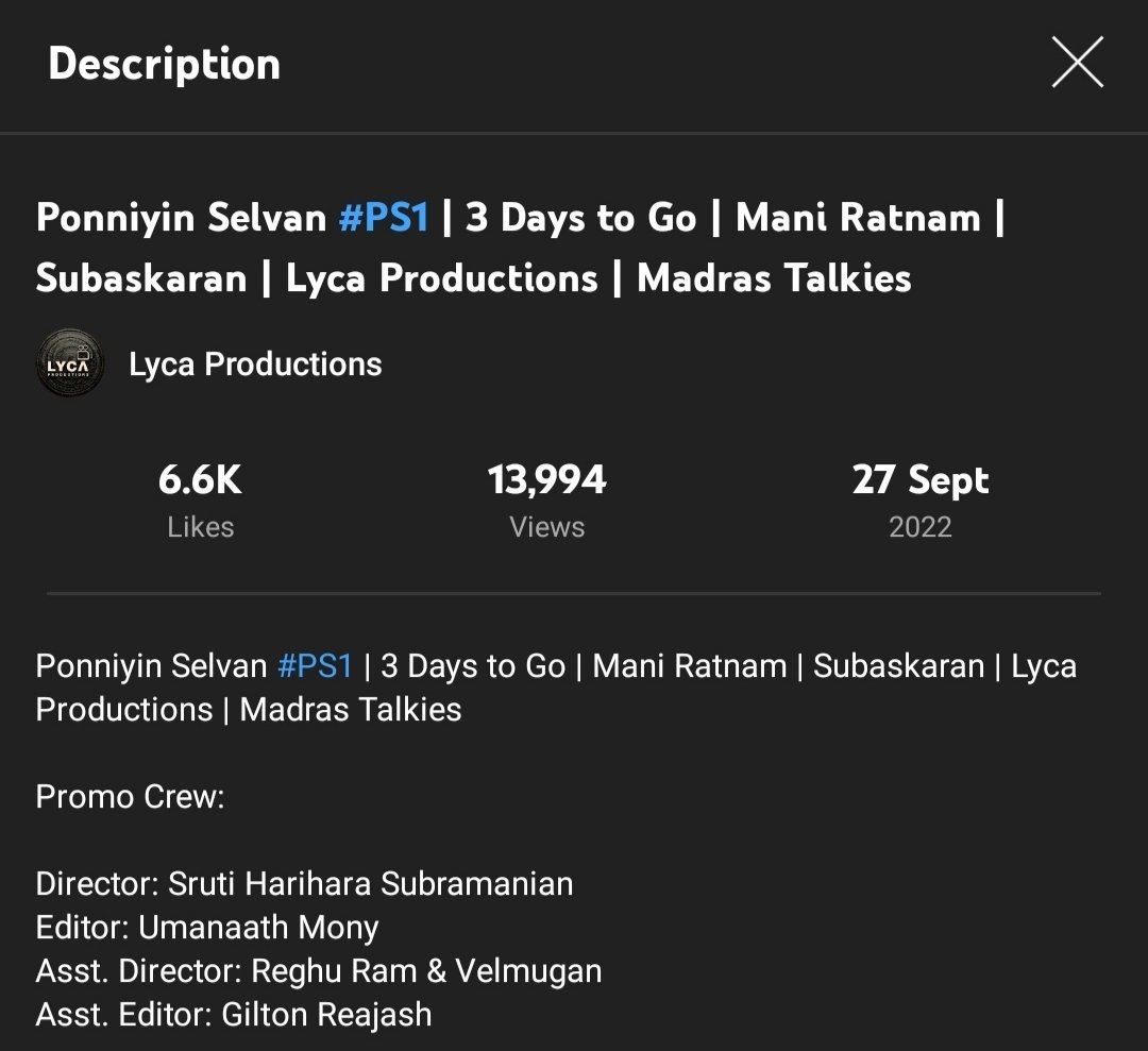 umak_mony's tweet photo. Happy to be a part of PS-1
#PonniyinSelvan @srutihari @MadrasTalkies_ @LycaProductions https://t.co/9g08ekCRYH