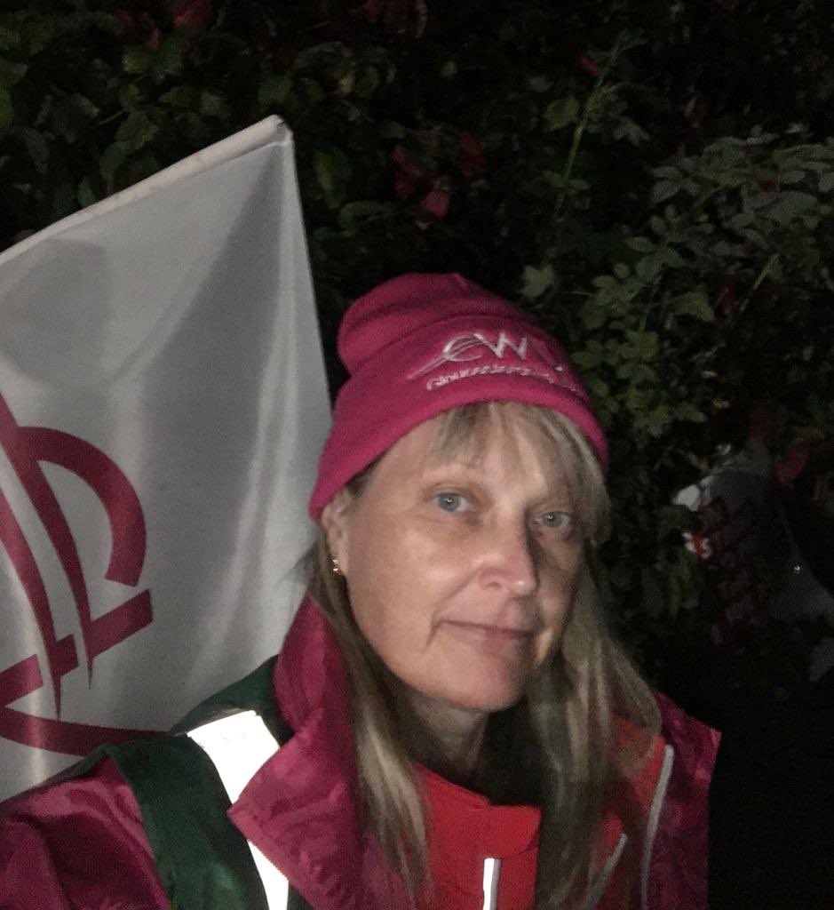 First one at the Lydney DO picket✊#StandByYourPost