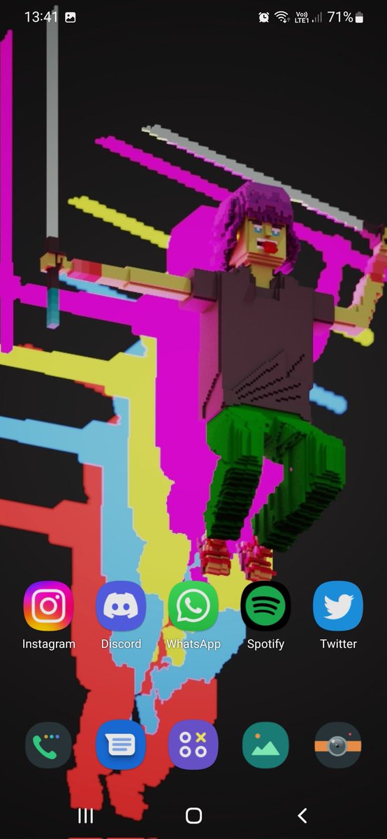 Its fun to use your own creation for wallpaper. Im proud of this shit.