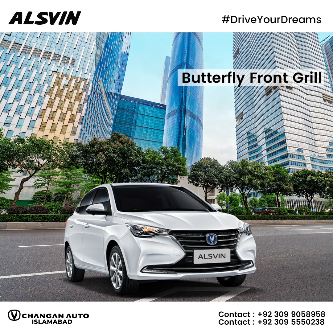 Changan_Isb's tweet photo. Butterfly grill provides a more efficient wider exposed area to increase per second intake and heat transfer.
0309-8958958 / 0309-5550238
#Alsvin #DriveYourDreams #KeepYourDreamsAlive #ChanganAuto #ChanganPakistan https://t.co/2CMYj2h8VW