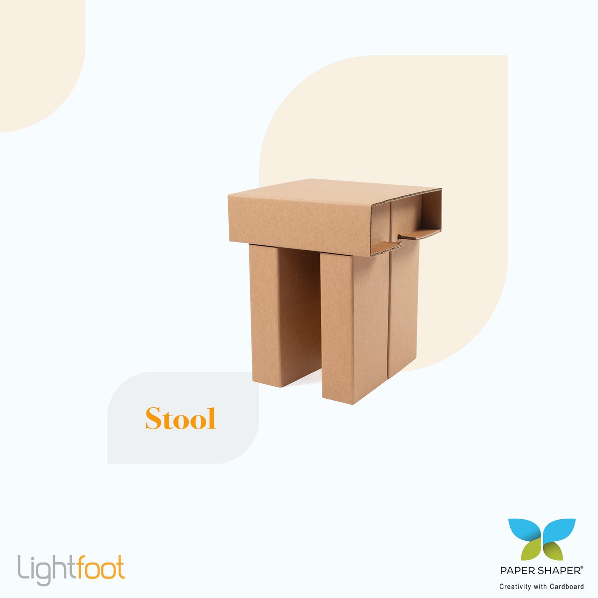flatpackworld's tweet image. The super lightweight sustainable adult corrugated cardboard stool..♻️

It can take 280+ pounds of weight..😱
Very easy to move &amp;amp; carry..

Suitable from your home to the cafe🎉

#ecofriendlyfurniture #diyfurniture #ikeafurniture #flatpackfurniture #USA #sustainablebusinessimpact