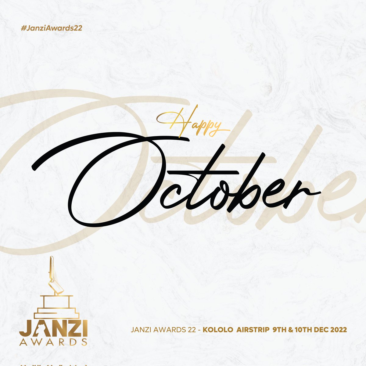 New month. New blessings. New experiences.
A month of new vibes as the #JanziAwards22 celebrations draweth nigh.