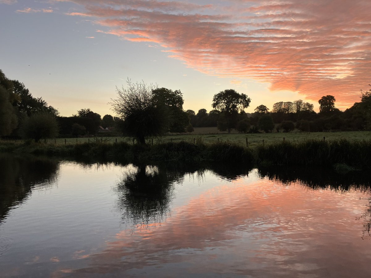 Calm, mild morning in Goodworth Clatford #weatherwatchers