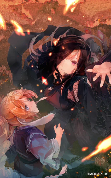 『うたわれるもの ロストフラグ  』にて灯幻鏡「いつか、その日まで」のイラストを担当しました!よろしくお願いいたします#うたわれ #ロスフラ 