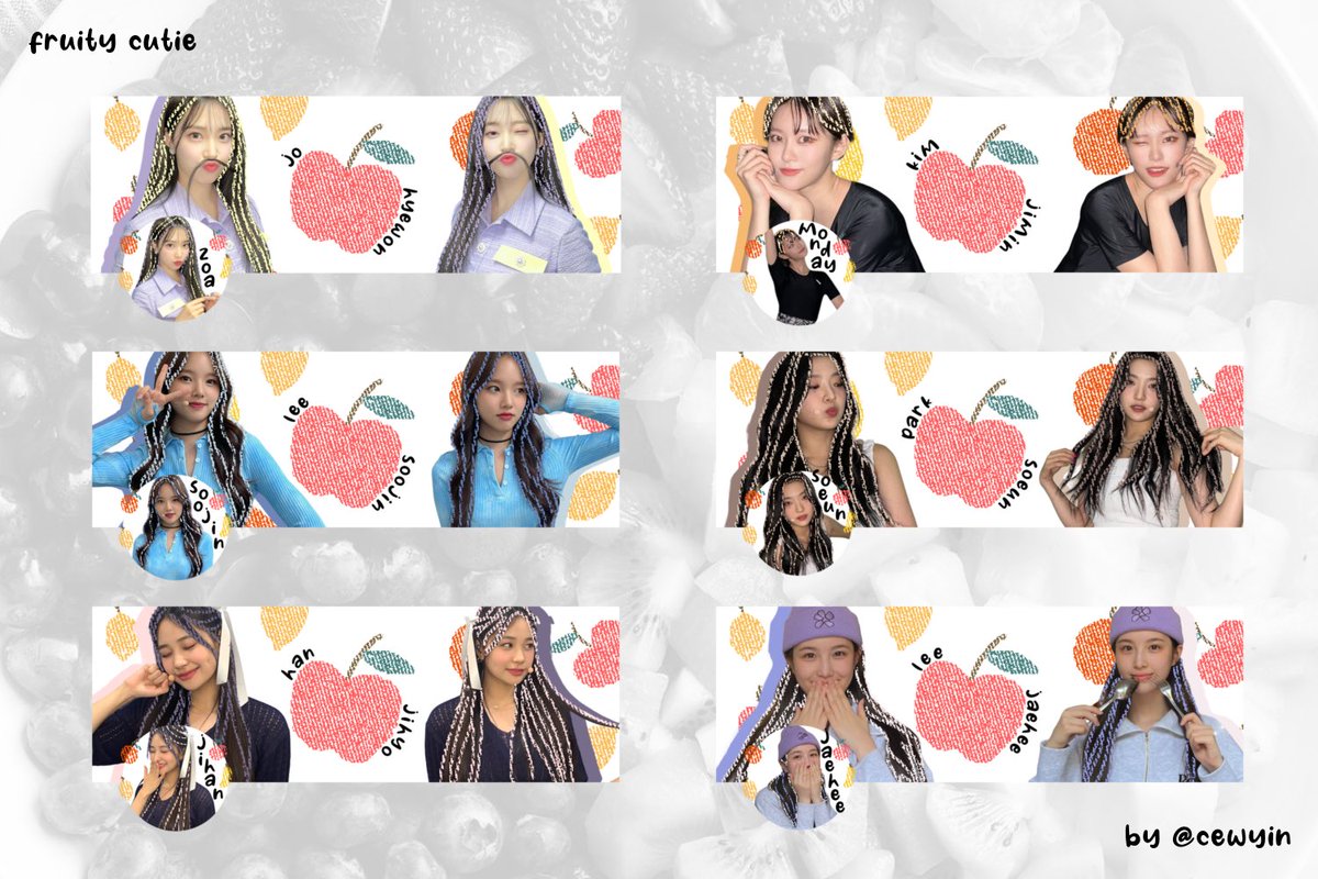 cewyin's tweet image. ⠀⠀
🙋🏻‍♀️- - - free weeekly layout
                            by cewyin

⠀— strictly for personal use only 🎁
   — rt/like to appreciate if you use or save 🚂

sfu. #zonaba #zonauang
t. weeekly lee soojin monday park soeun lee jaehee jihan zoa

⠀⠀