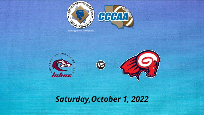 AffiliatedCccaa's tweet photo. Monterey Peninsula vs Gavilan | CCCAA Football
🗓 on Saturday, October 1
⏰ 1:00 PM
📺 https://t.co/uJVouZeb47
@MPCMonterey @_MPCAthletics @MPCLoboFootball @ronniepalmer33 @OfaHautau @mattbarrera_ @CameronSpadafi2 @JustTavarez @Jensen1529 @JordanCaliz @mccune_karim @adamrostran https://t.co/tlKEU2lIpb