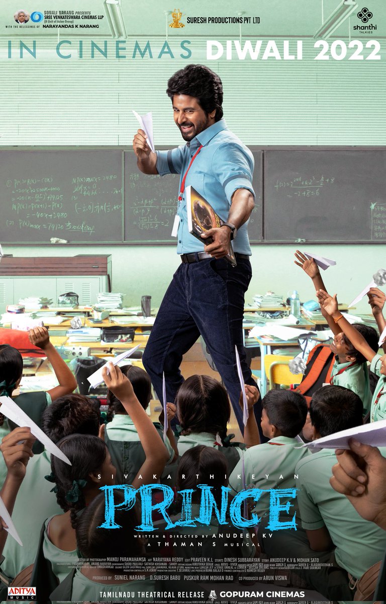 Karthikravivarm's tweet photo. SK's #Prince New Poster 👌🏼
#PrinceDiwali https://t.co/BH48t0CCPO