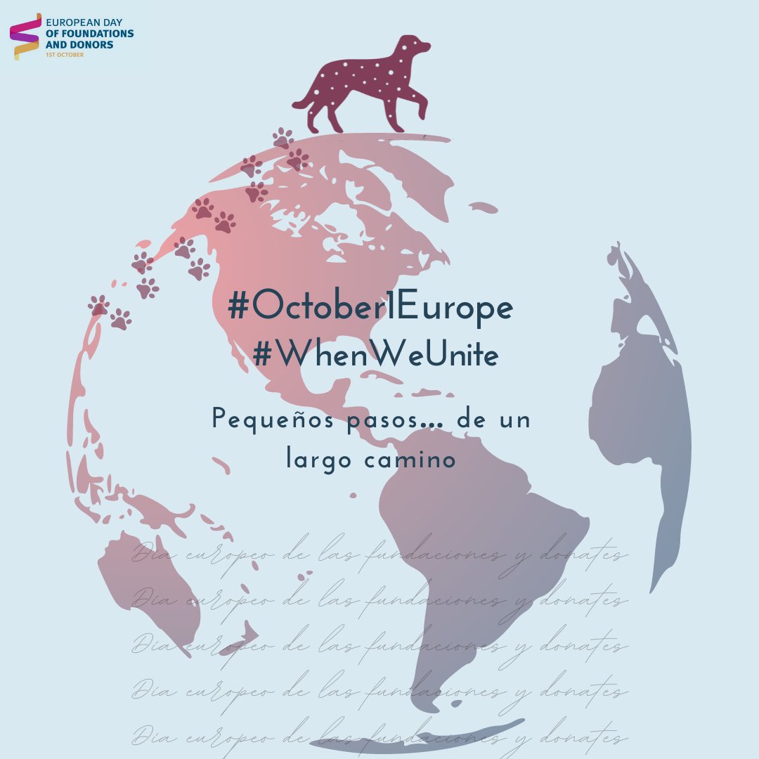 “Solidaridad, Unidad, Impacto” la Asociación Española de Fundaciones celebra, como todos los años, el 1 de octubre “Día Europeo de Fundaciones y Donantes”

¡¡¡Participa y no te quedes atrás!!! #october1europe #whenweunite