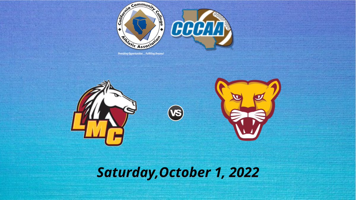 CCCAAFootball1's tweet photo. Los Medanos vs De Anza | CCCAA Football
🗓 on Saturday, October 1
⏰ 1:00 PM
📺 https://t.co/ED1cTm1B74
@deanza_college @DeAnzaAthletics @OBM_CoachT1A408 @Coach_Dags @DeAnza__AD @coach_North3 @EricStuart22 @Coach_Dags @BorkeyK @CoachMarquez3 @CoachT1A https://t.co/Mnoh6Cmgqj