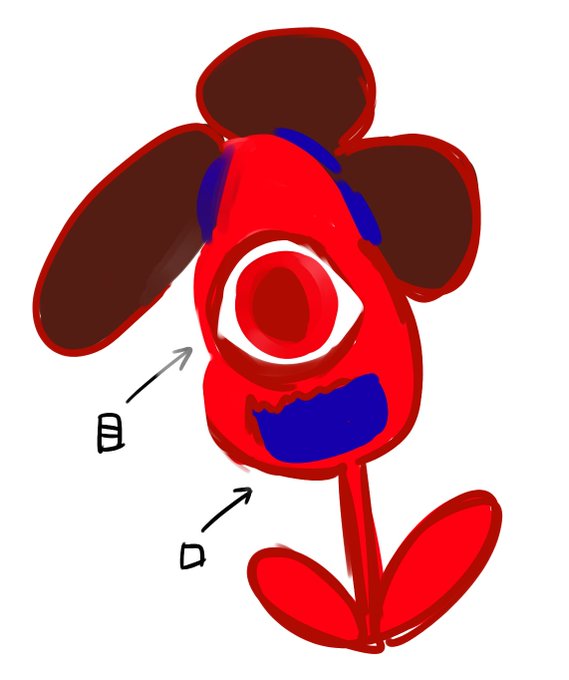 @gesomioekaki こうですかしら?
#単眼の日  #毎月1日は単眼の日 