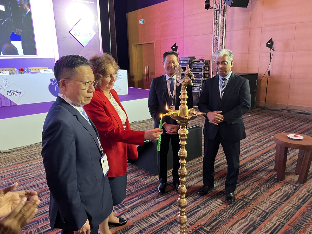 Neal Kovach (@nealkovach) on Twitter photo Ceremonial lamp lighting to start the Best of <a href="/ACCinTouch/">American College of Cardiology</a> program in Mumbai. The flame symbolizes unity in our global mission and represents the light that clinicians provide for their patients as a symbol of hope and comfort to those suffering. #ACCintl Ceremonial lamp lighting to start the Best of <a href="/ACCinTouch/">American College of Cardiology</a> program in Mumbai. The flame symbolizes unity in our global mission and represents the light that clinicians provide for their patients as a symbol of hope and comfort to those suffering. #ACCintl