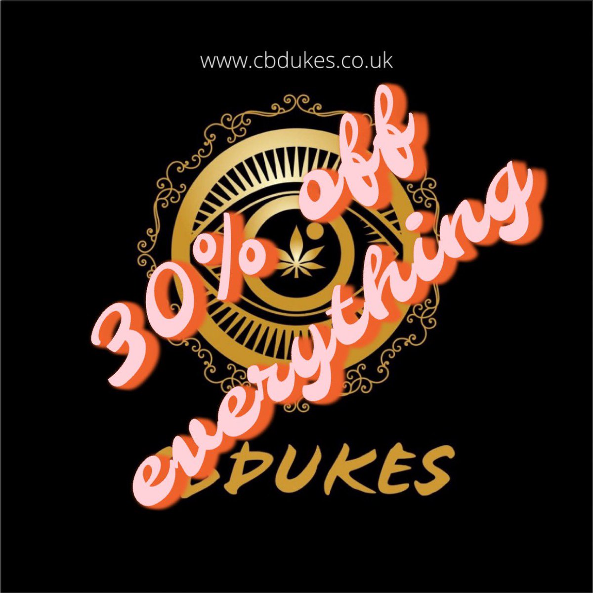 Since prices are rising on every aspect of our lives here’s a little thanks to everyone for their continued support. For the full month of October we have an online only discount of 30% off absolutely everything we sell. Use code autumn22 at Cbdukes.co.uk