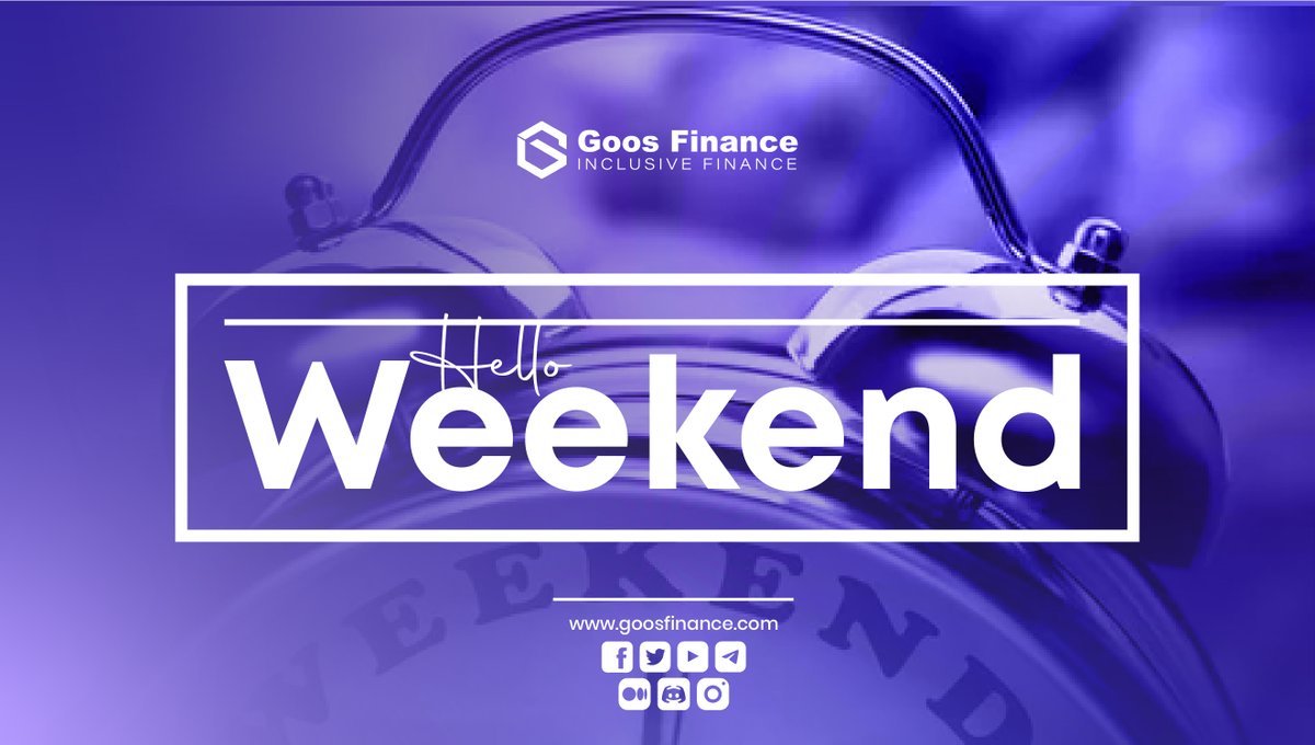 Happy weekend #Goosfam! 😎