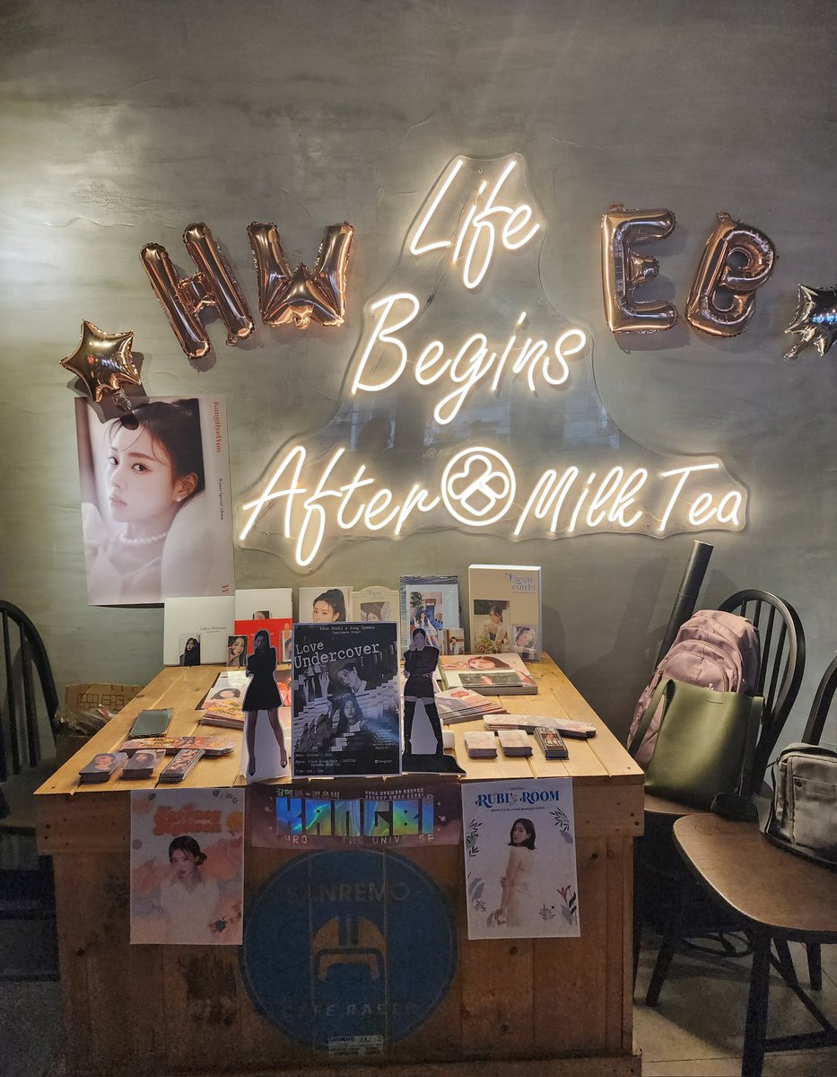 kangbiph's tweet photo. We're all set up!! Come and visit us here Black Scoop UST Dapitan-Navarra branch!! 🥰 https://t.co/LMqTQHNhyy