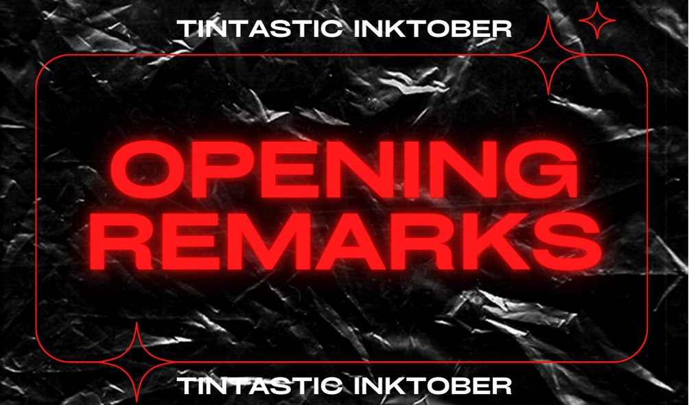 ㅤ
ㅤㅤㅤ☪  OPENING REMARKS。
ㅤ