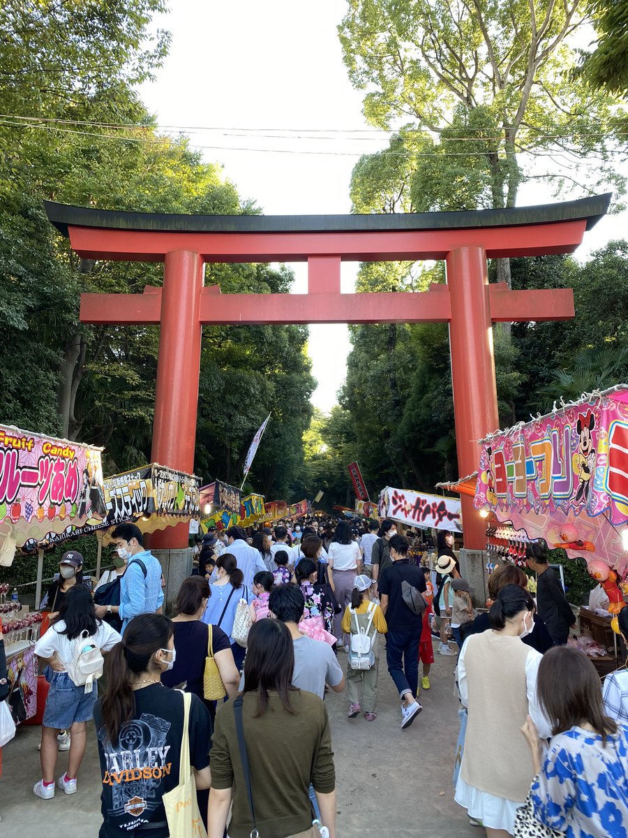 mrbibendum's tweet photo. 井草八幡宮なんて超久々だわ https://t.co/15gLLuWDQ8