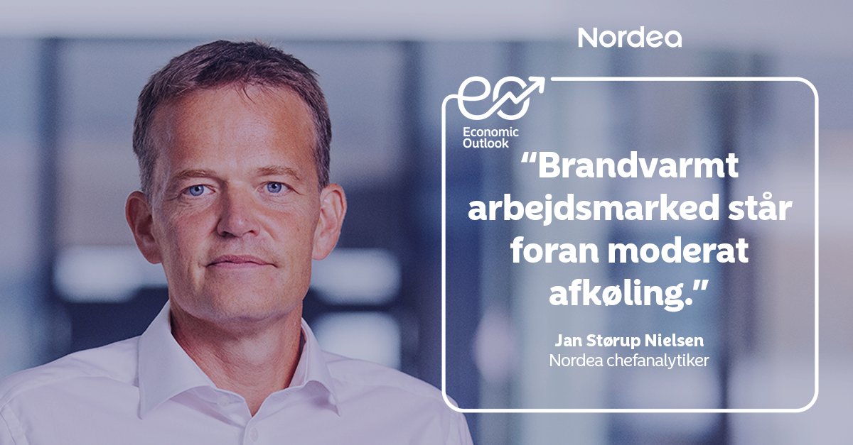 De seneste år er det danske arbejdsmarked buldret frem. Jobvæksten har været høj, og arbejdsløsheden nærmer sig det laveste niveau siden begyndelsen af 1970’erne. Men nu er en afkøling undervejs. Chefanalytiker Jan Størup Nielsen: ms.spr.ly/6010jhC7m

#economicoutlook