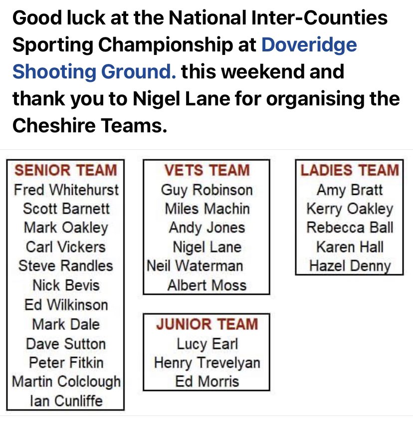 Cheshire CPSA (@cheshirecpsa) on Twitter photo 