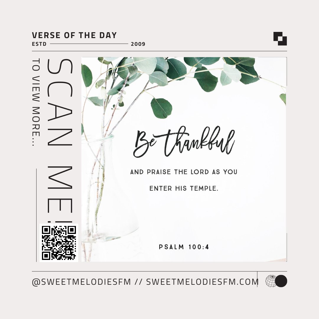 SweetMelodiesFM's tweet photo. Verse of the Day!

#verseoftheday #sweetmelodiesfm https://t.co/pHhaNSIY7N