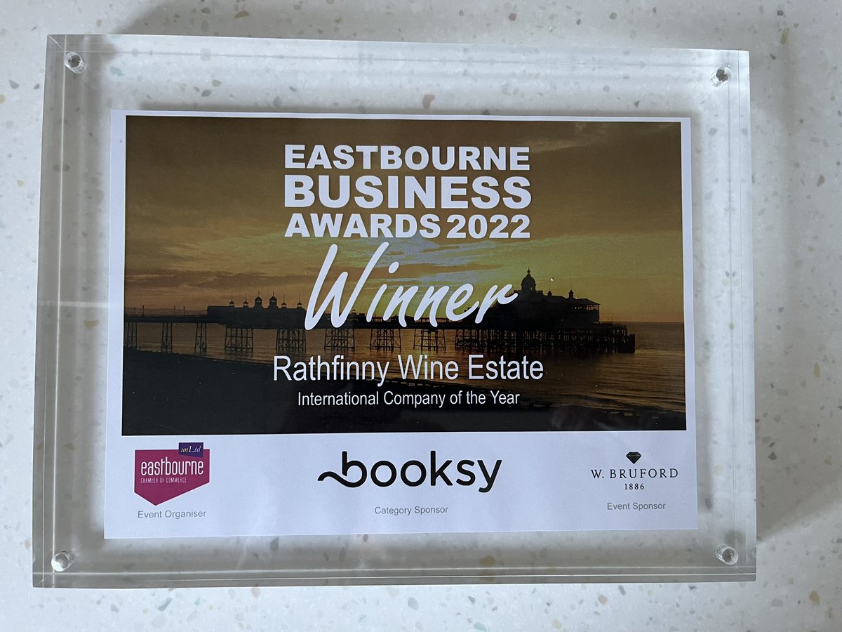 Mark Driver (@sussexwineprod) on Twitter photo Humbled to receive awards for <a href="/RathfinnyEstate/">Rathfinny Estate</a> as the International Company of the Year and Overall Business of the Year 2022 at the Eastbourne Business Awards at the amazing refurbished Winter Garden <a href="/EBTheatres/">Eastbourne Theatres</a> <a href="/EBChamber/">EBChamberOfCommerce</a> Thank you for all our local support #Eastbourne #Sussex Humbled to receive awards for <a href="/RathfinnyEstate/">Rathfinny Estate</a> as the International Company of the Year and Overall Business of the Year 2022 at the Eastbourne Business Awards at the amazing refurbished Winter Garden <a href="/EBTheatres/">Eastbourne Theatres</a> <a href="/EBChamber/">EBChamberOfCommerce</a> Thank you for all our local support #Eastbourne #Sussex
