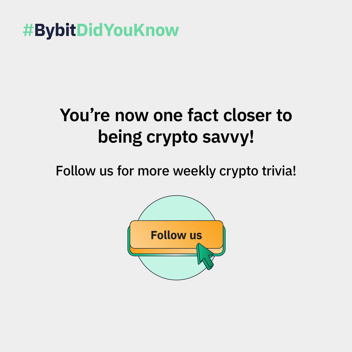 Bybit_Official's tweet photo. ๐ค A monumental partnership for the books!
๐ Stay tuned for more USDC products on Bybitโs one-stop crypto ecosystem!
๐ฑ Follow us for more weekly crypto trivia! Read the full announcement here: https://t.co/UCgBqV8b34 #BybitDidYouKnow #DidYouKnow https://t.co/siPy76qGXd