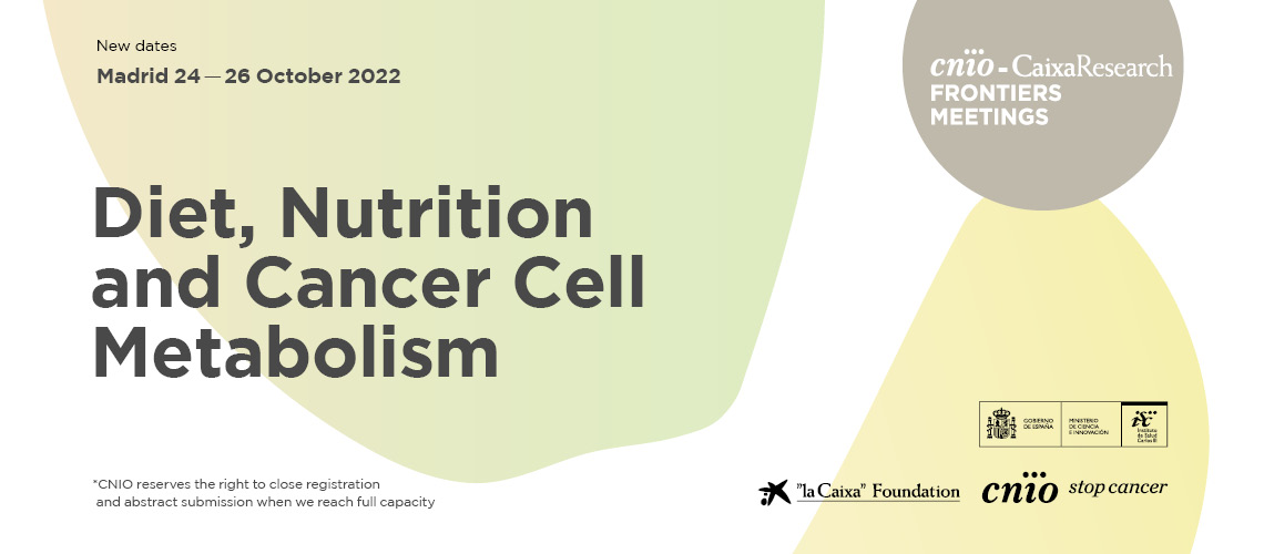 ¿Sabes que lo que comes puede afectar al metabolismo de las células cancerígenas? Conoce las últimas investigaciones sobre ello en el #CaixaResearch Frontiers Meeting: #CFM_NUTRITIONCANCER. Del 24-26 de octubre en la sede de <a href="/CNIOStopCancer/">CNIO Stop Cancer</a> Incríbete: apps.cnio.es/eventos/form01…