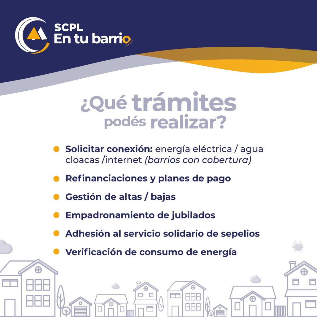 La S.C.P.L en tu Sindicato:

A través de la gestión de esta Nueva Conducción, se logró que por primera vez, que la SCPL atienda  a todos los Compañeros y Compañeras Municipales.

Será el día Jueves 6 de Octubre en los horarios de 
09:30 a 14, en calleCalle Punta Indio N° 888.