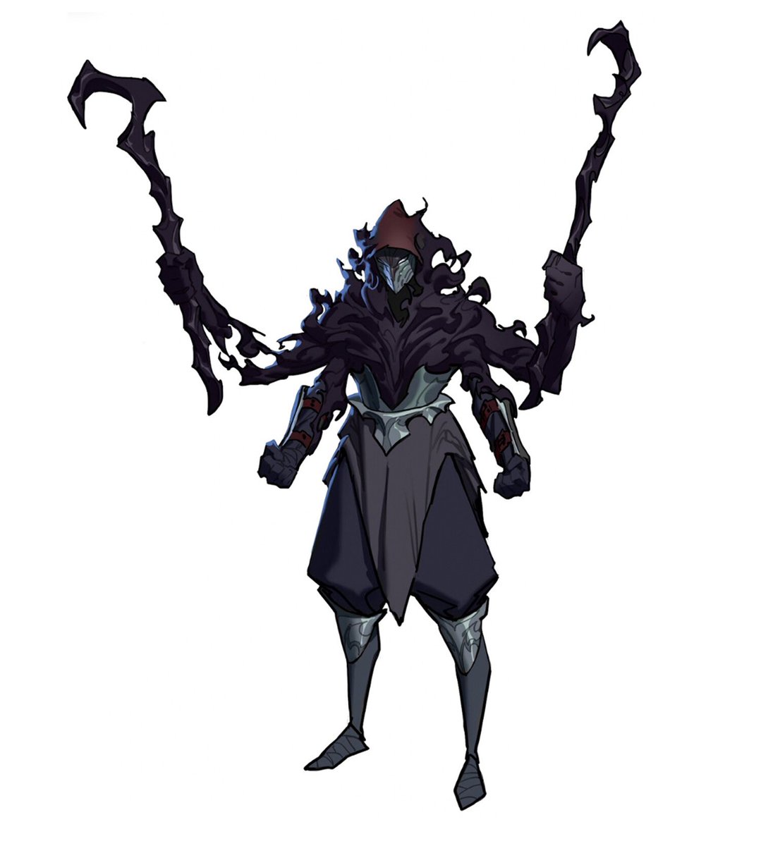 「Legends of Runeterra Kayn Followers Conc」|Spideraxeのイラスト