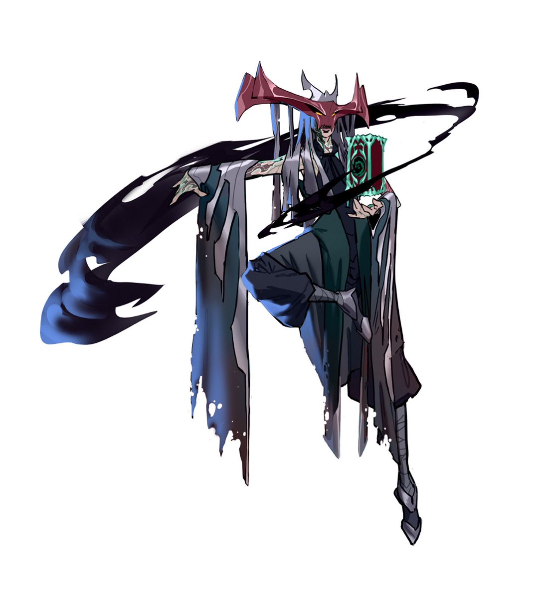 「Legends of Runeterra Kayn Followers Conc」|Spideraxeのイラスト