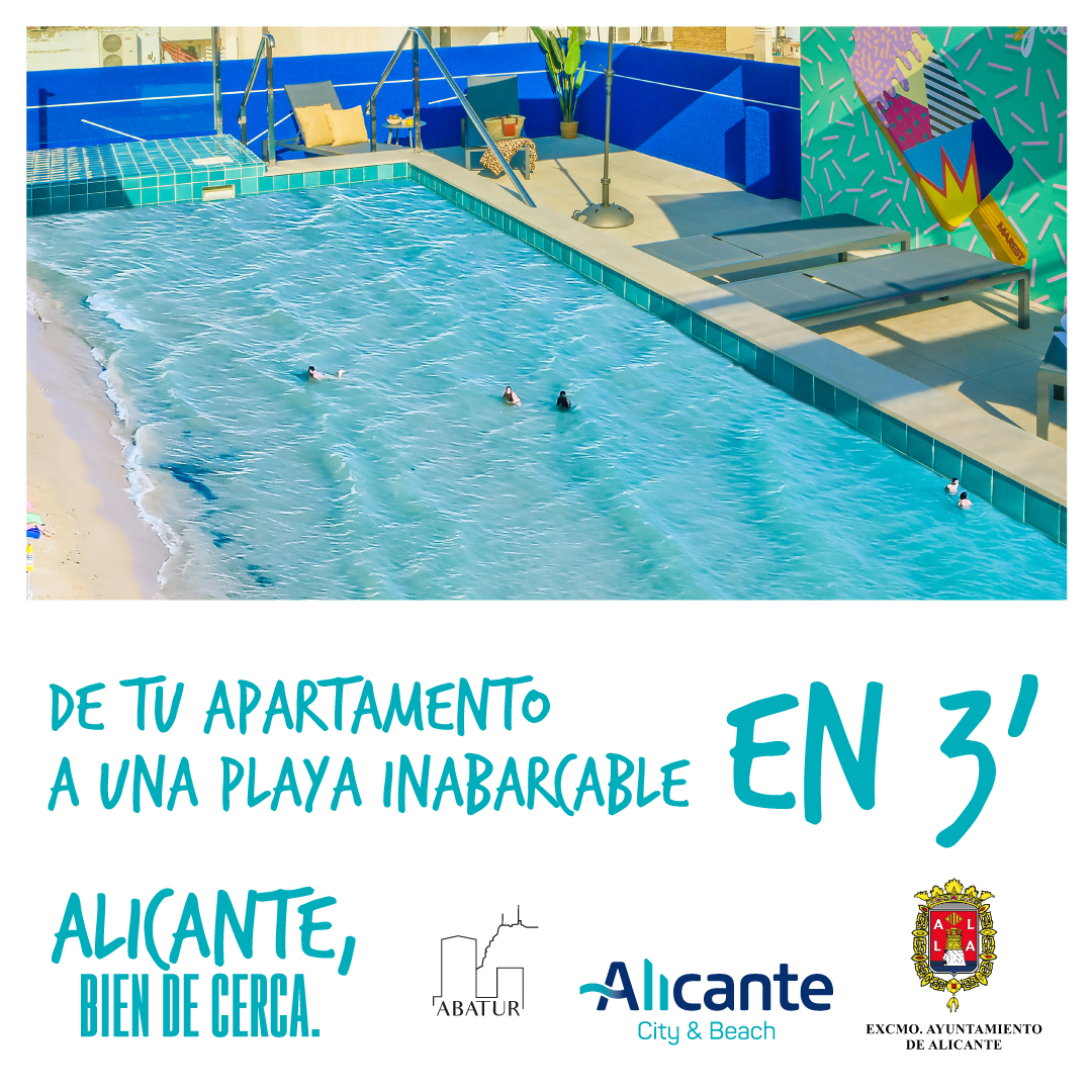 No es solo que en los apartamentos turísticos de Alicante puedas encontrar prácticamente de todo. Es que podrás disfrutar de Alicante aprovechando tu tiempo al máximo y con acceso privilegiado a las mejores playas de la ciudad.
+ Info abaturalicante.com

#alicantebiendecerca