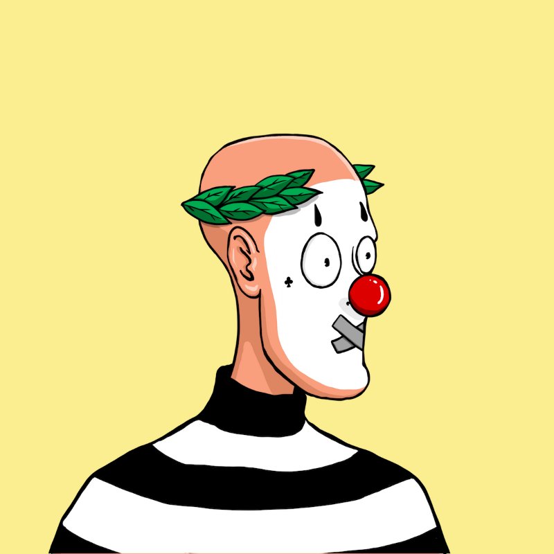 Amirbekkir's tweet photo. King or clown?
My recent minted piece of #MIMExMIME is sh my most political one π€―
#NFT #NFTCommunity #NftColllectors #tezos #fxhash #luxuriousalien https://t.co/jb3pAMXt2o