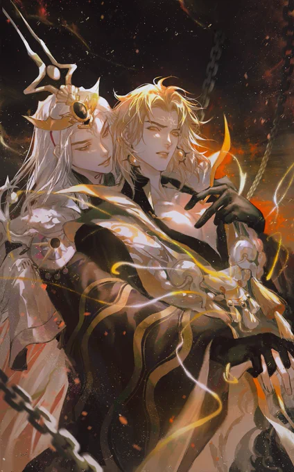 这次高天原画的三张有点色的图可以发了……#阴阳师 #Onmyoji 