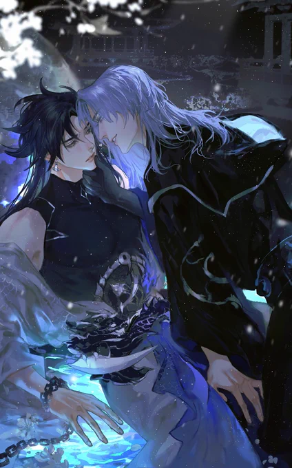 这次高天原画的三张有点色的图可以发了……#阴阳师 #Onmyoji 
