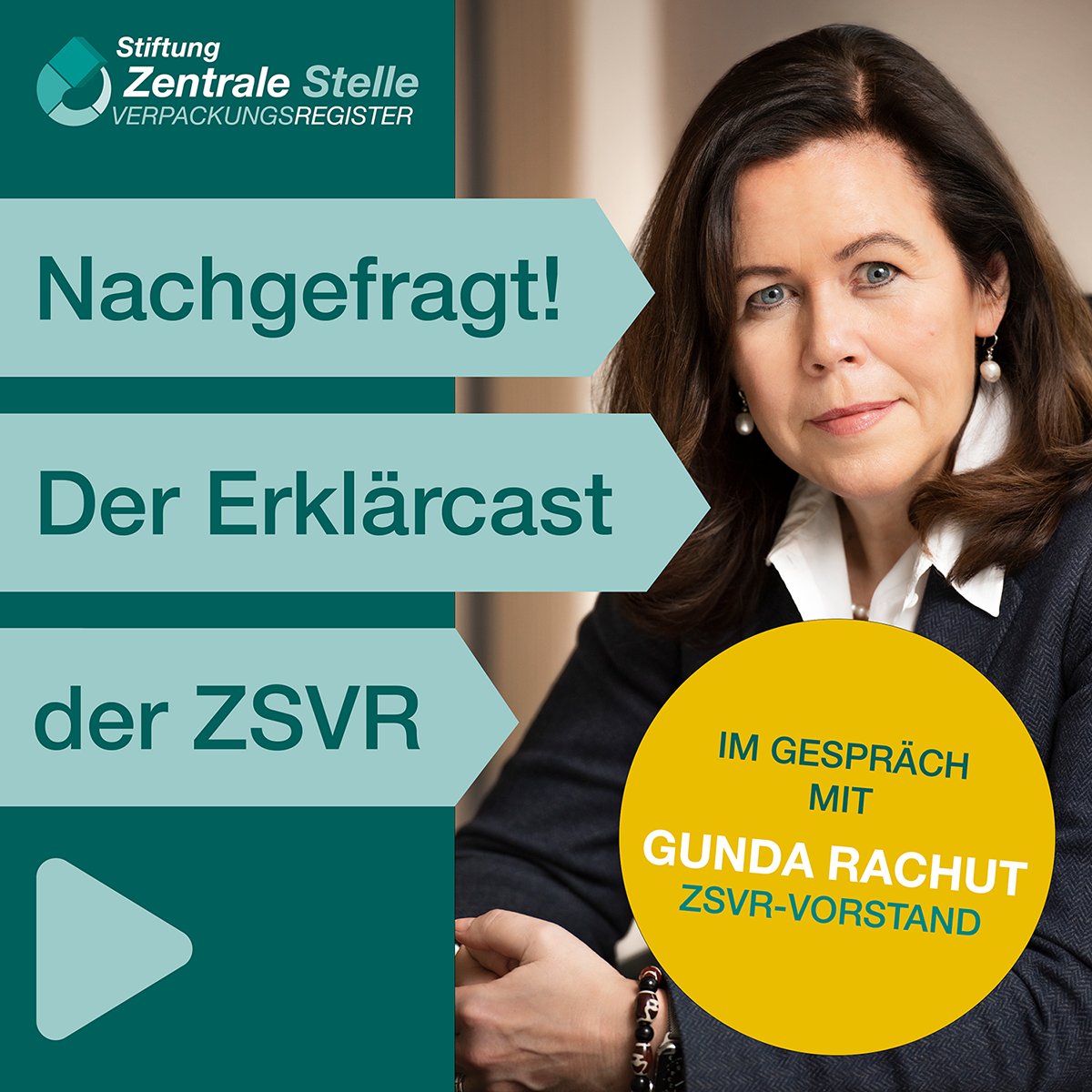 ZSVR_LUCID's tweet photo. Die erste Folge unseres #Podcasts „Nachgefragt! Der Erklärcast der ZSVR“ ist online! Warum war die Novelle des #VerpackG nötig? Wie verhält man sich rechtskonform? Antworten von #ZSVR-Vorstand @GundaRachut. Jetzt anhören unter https://t.co/fh7rH78aAa https://t.co/D1rgjdQPkU