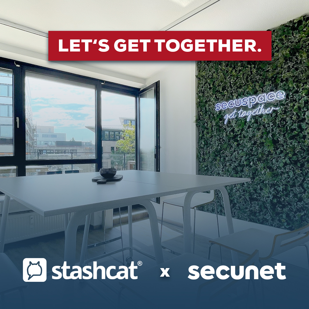 stashcatApp's tweet photo. Mit großer Freude dürfen wir euch mitteilen, dass stashcat Teil der secunet AG, Deutschlands führendem Cybersecurity-Unternehmen, ist. Passend dazu: unser "secuspace" - ein Ort zum Zusammenkommen. 💬

#secuspace #secunet #stashcat #gettogether #letsgettogether #zusammenarbeit https://t.co/xga9OnKw0f