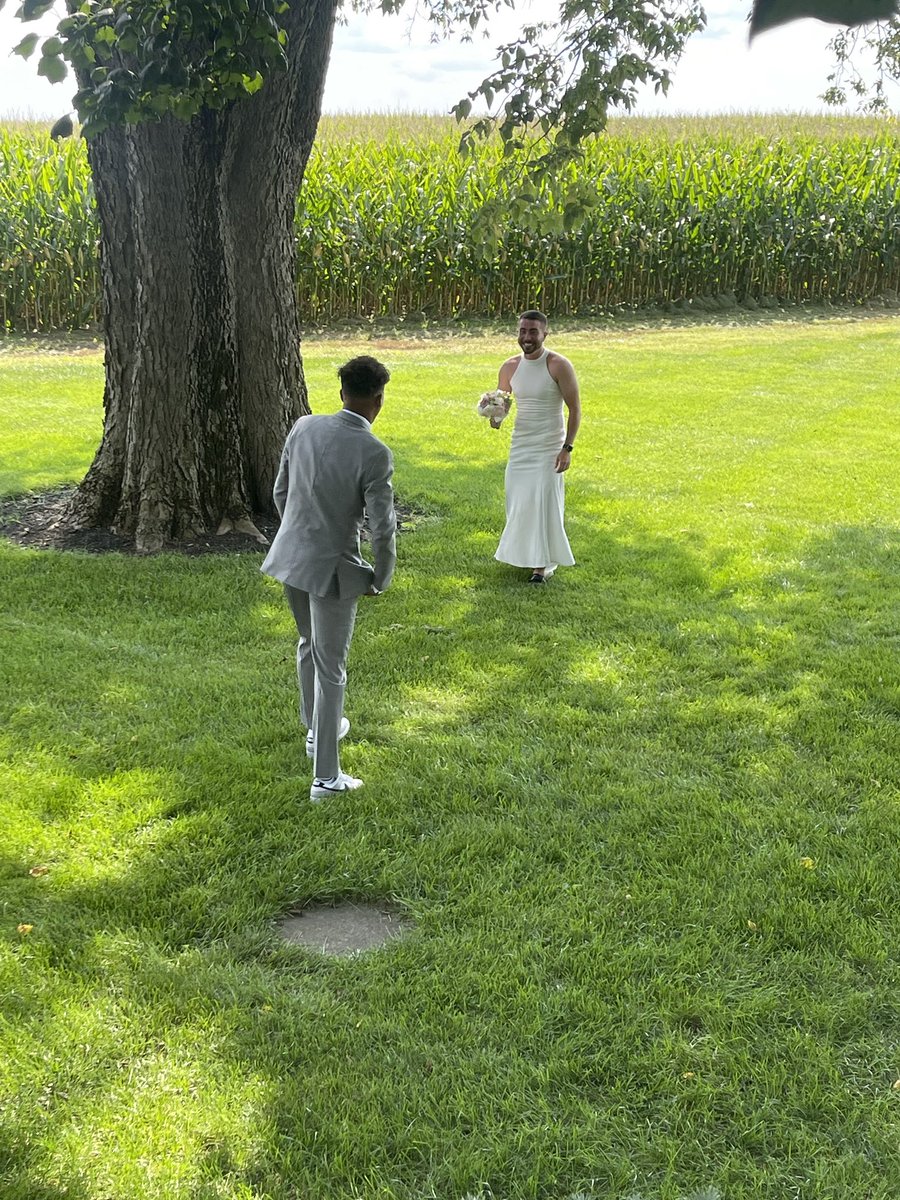 I’m case y’all ever wondered what Jason looked like in a dress <a href="/jclen12/">Jason Clendening</a>
