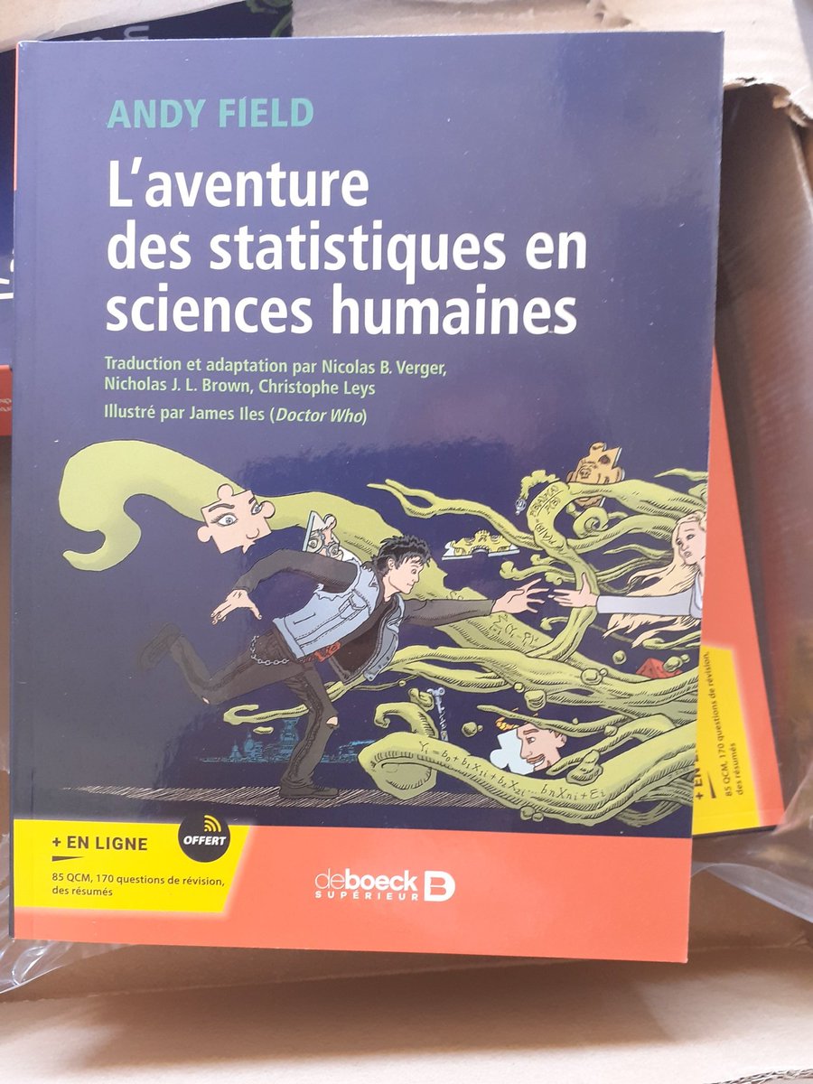 sTeamTraen's tweet photo. After four years, it's here! @ProfAndyField https://t.co/cTT4ygRCbL