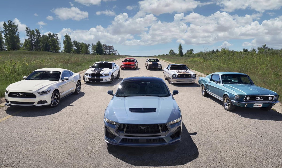 🤔 Non o sabíades? #Ford vén de presentar o novo <a href="/FordMustang/">Ford Mustang</a>! 💙 A sétima xeración tras case medio século de historia! 💪🏻 

✅ +moderno e con todo o carácter #Mustang! 🏎
✅ +deportivo e potente! 🥊
✅ +dixital e tecnolóxico! 📱

Vémolo en #Gonzacar? 🧐👉 gonzacar.com