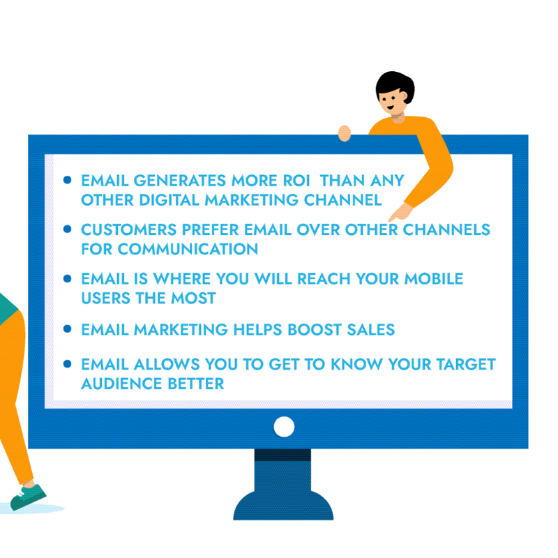 mailster's tweet photo. Almost everyone you’re trying to reach has an email account.
Better yet, most people keep email addresses for decades, meaning that you’re not likely to lose that contact with your customers.